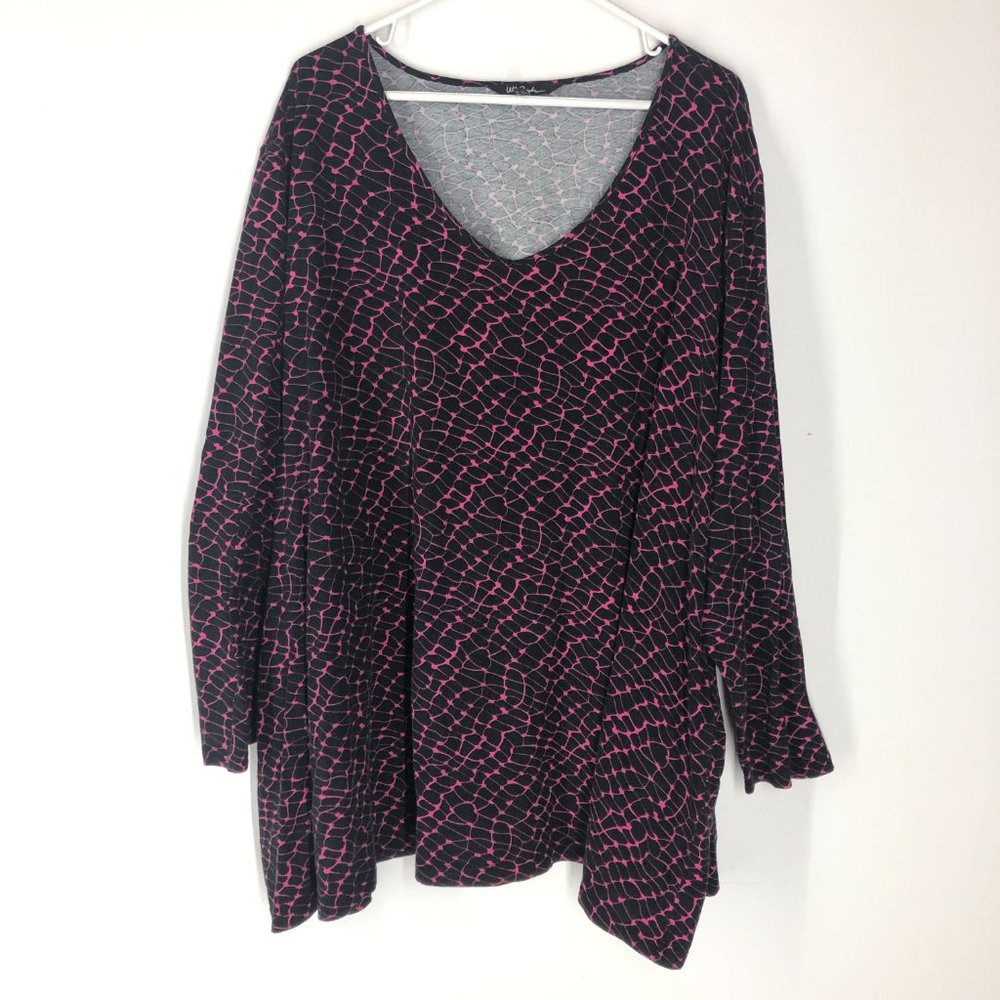 Ulla Popken geometric print top